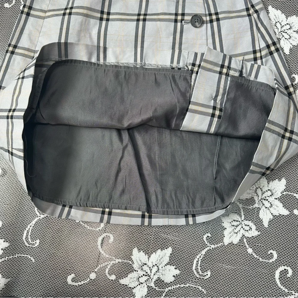 Aritzia Sunday Best Yuri Plaid Mini Skirt Sz 0 - Picture 9 of 11